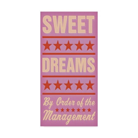 John W. Golden 'Sweet Dreams' Canvas Art,16x32